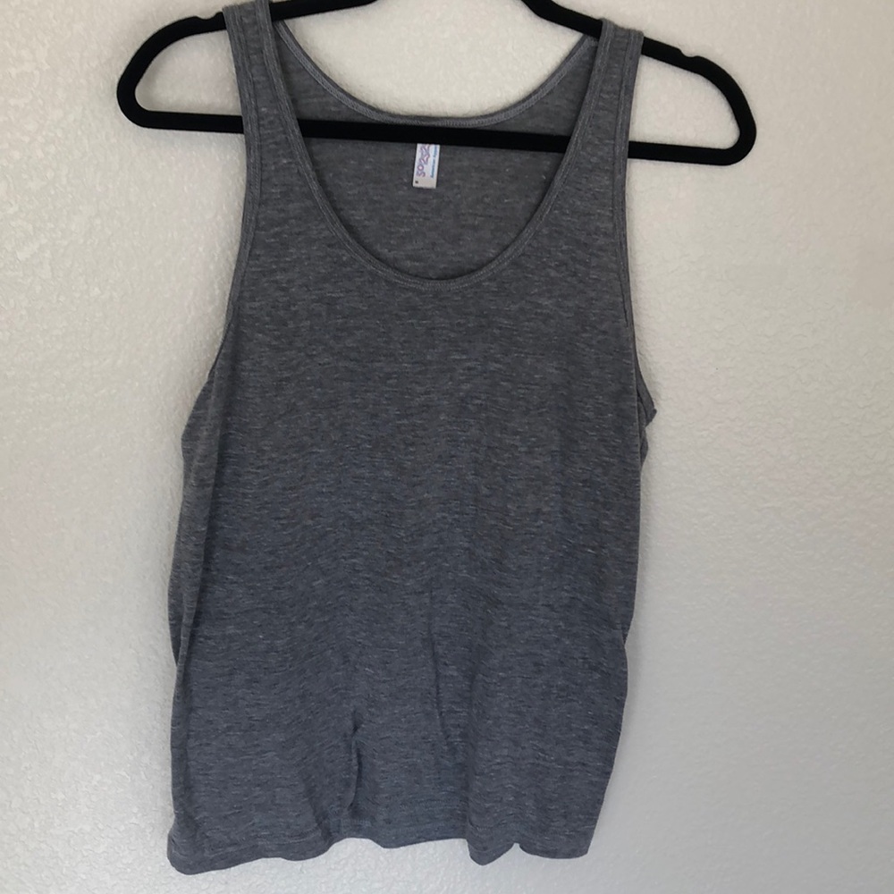 American Apparel Grey Tank Top